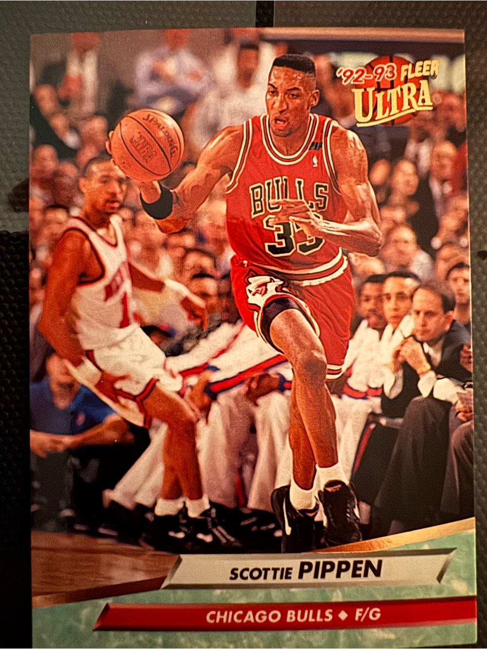 ’92-’93 Fleer Ultra Basketball Card - Red Chicago Bulls